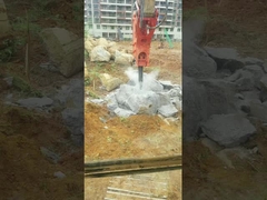 YTB140 Top Type / Triangle Hydraulic Breaker 140 Chisel, Setelan 19-26 Ton