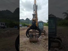 WuYing Excavator Grabber, Suit 5-10/11-16 Ton, Empat Claw Holding Wood Grabber