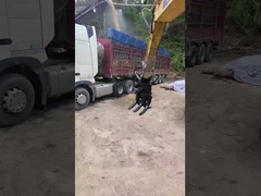 YiTuo Kayu / Batu Grabber Setelan 5-10 Ton Excavator