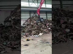 Excavator digunakan Lotus Grip, Hydraulic Lotus Heavy-duty Grab untuk Batu Scrap