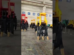 Excavator Mechanical Rock Grapple Mechanical Grab Rotating Grapple (Mekanis Menggenggam Batu)