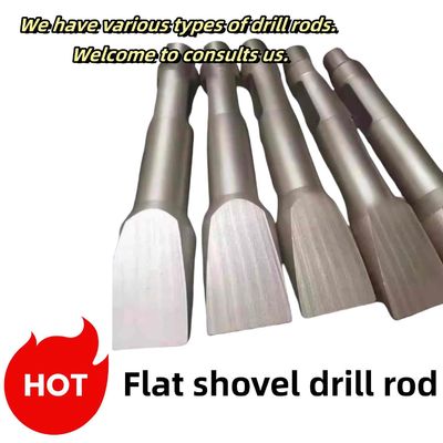 Penghancuran Lemparan Lemparan Hydraulic Breaker Drill Rod untuk Excavator Breaker Hammer