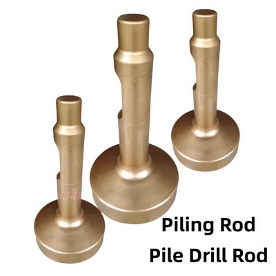 Hammer Penghancur Piling Rod, Pile Drill Rod untuk Excavator Breaker Hammer
