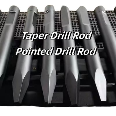 Penghancur Excavator Hammer Drill Rod / Rammed Drill Rod Untuk Excavator