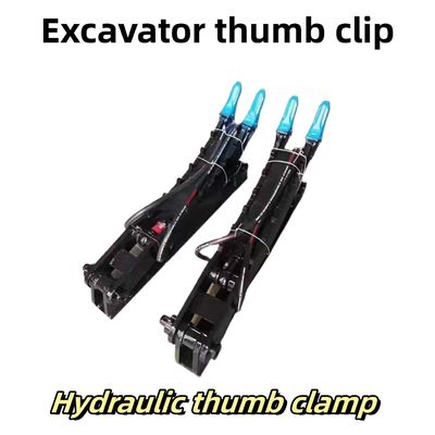 11-16 Ton Excavator Clip Jempol Hidraulik Untuk Klem stabil