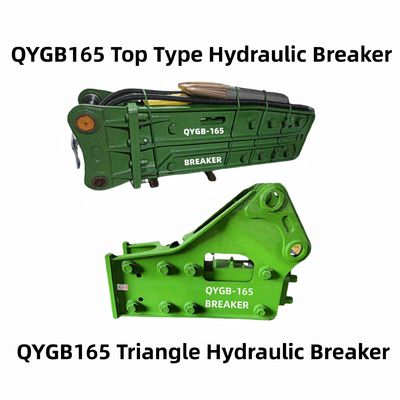 QYGB165 Hydraulic Rock Breaker Demolition Hammer 165 Chisel untuk Excavator
