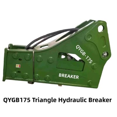 Tipe sisi Hydraulic Breaker Hammer QYGB175 Untuk 40-55 Ton Excavator