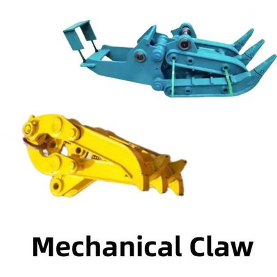 Penggali Bumi Gerak Grabber Mechanical Rotating Rock Grapple