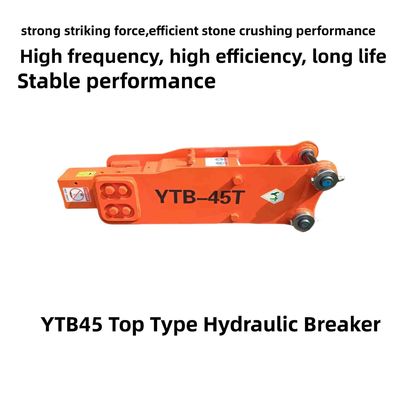 YTB45 Top Type Hydraulic Breaker 45 Chisel Suit 1.2-3.0 Ton Excavator