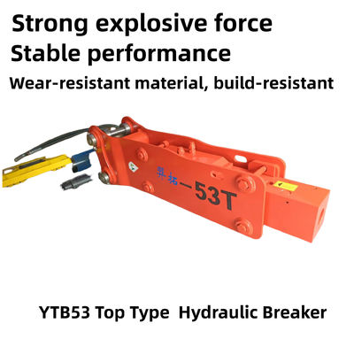Top Type Hydraulic Breaker 53 Chisel YTB53 Untuk Mesin Konstruksi 2,5-4,5 Ton