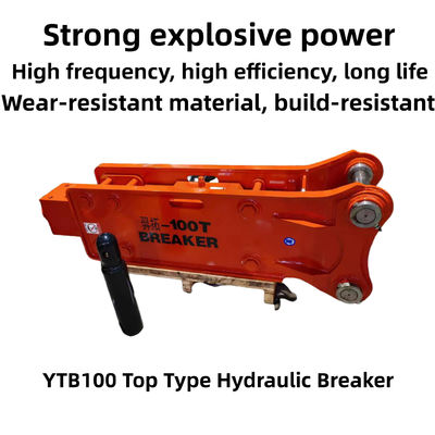 YTB100 Top Type Hydraulic Breaker Hammer Wear Resistant 100 Chisel