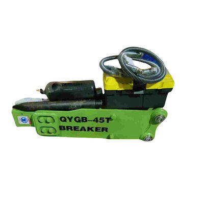 Top Type Hydraulic Breaker Excavator Attachment 45MM Chisel untuk 1,2-3,0 Ton