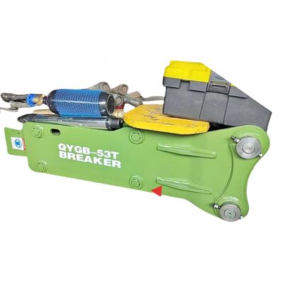 QYGB53 Hydraulic Breaker Hammer Top Type 53MM Chisel Untuk Penggali 3-5 Ton