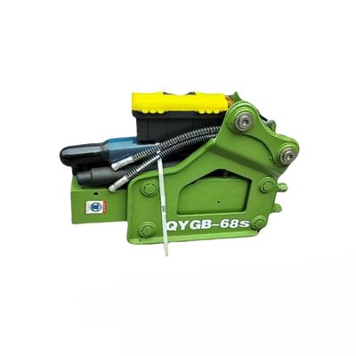 QYGB68 Triangle Hydraulic Breaker 68 Chisel untuk Mesin Teknik 4-8 Ton