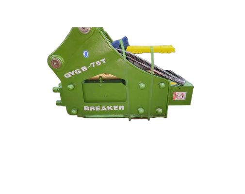 Triangle Hydraulic Rock Breaker 75MM Chisel QYGB75 Untuk Penggali 6,0-8,0 Ton