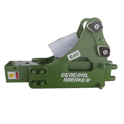QYGB45 Segitiga Hydraulic Breaker Hammer 45 Chisel untuk 1.2-3.0 Ton Excavator