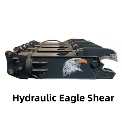 TUODA New Steel Excavator Hydraulic Shears Eagle Bentuk Untuk Scrap Logam