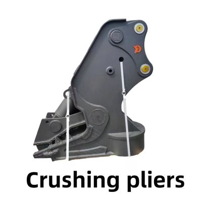 Pengeboran Hydraulic Excavator Beton Pulverizer Dengan Leeches