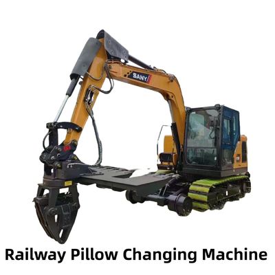 Mesin Pengganti Sleeper Kereta Api yang Dimodifikasi Excavator